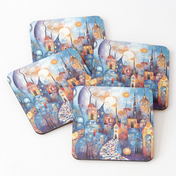 Item preview, Dreamscape Mosaic City designed and sold by makimaki-unko.
