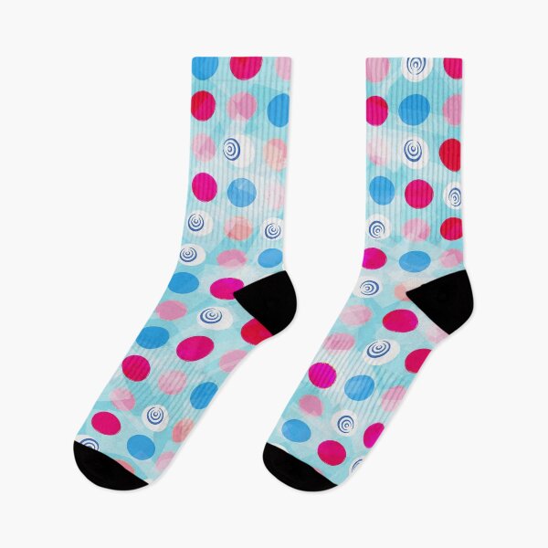 Item preview, Puntos de color sobre turquesa designed and sold by JustLagoons.