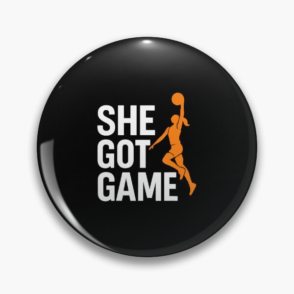 Item preview, She Got Game Basketball Girl Dunk Empowerment Athletes designed and sold by KarlaLeanne.