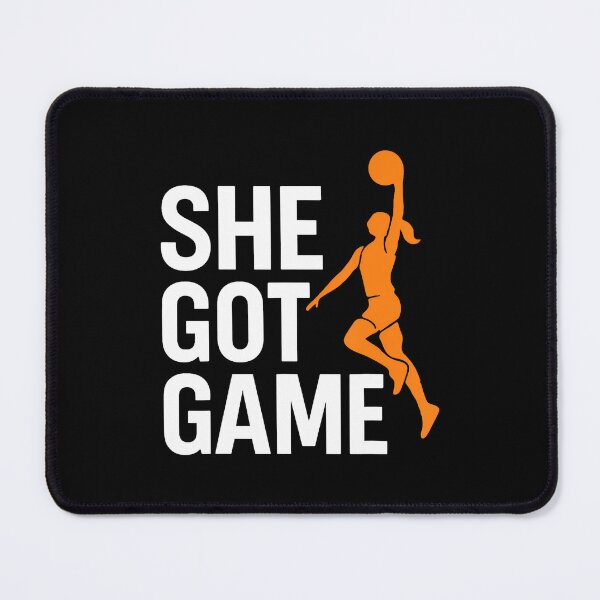 Item preview, She Got Game Basketball Girl Dunk Empowerment Athletes designed and sold by KarlaLeanne.
