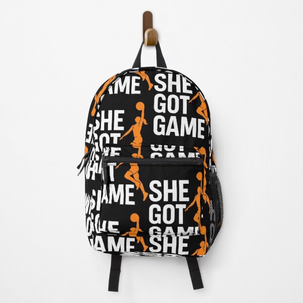 Item preview, She Got Game Basketball Girl Dunk Empowerment Athletes designed and sold by KarlaLeanne.