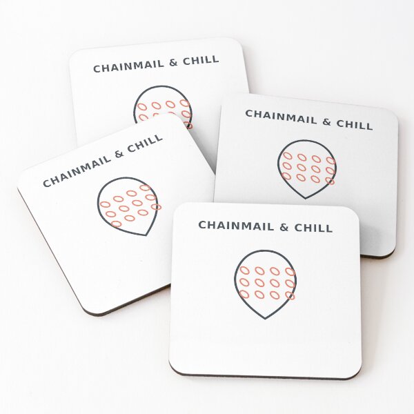 Item preview, Chainmail & Chill – Fantasy Craft Shirt designed and sold by CQ-Art.