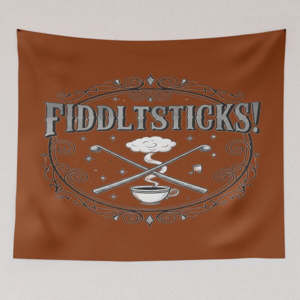 Item preview, Fiddlesticks! Vintage English Exclamation designed and sold by daweave77.