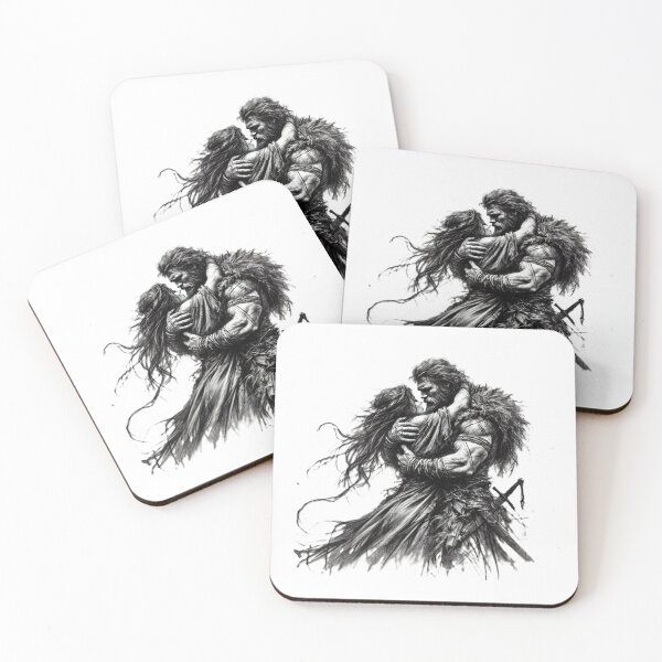 Item preview, Celtic Embrace – Warrior and His Beloved designed and sold by CelticSoulShop.
