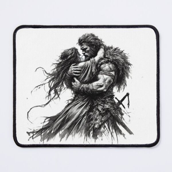 Item preview, Celtic Embrace – Warrior and His Beloved designed and sold by CelticSoulShop.