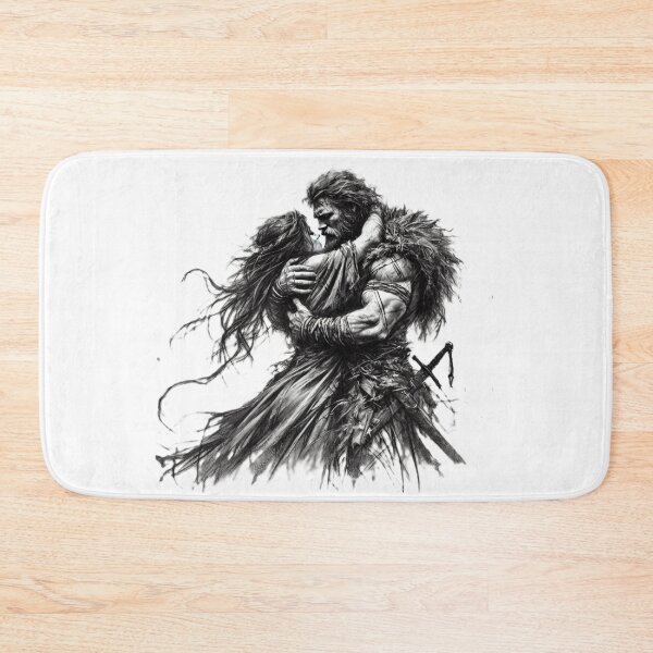 Item preview, Celtic Embrace – Warrior and His Beloved designed and sold by CelticSoulShop.