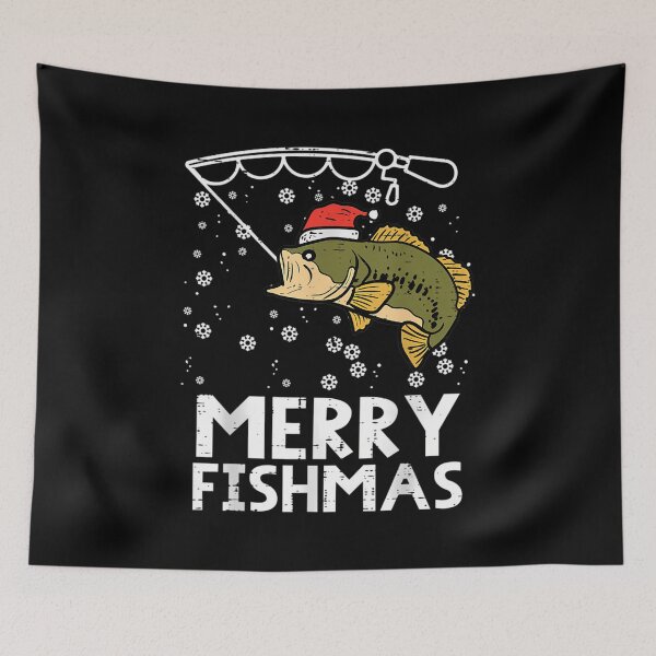 Item preview, Merry Fishmas Fish Fishing Xmas Pjs Christmas designed and sold by GraceShelley.