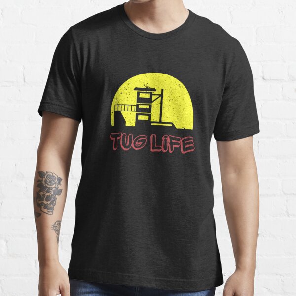 Funny Boat T-shirt Tug Life