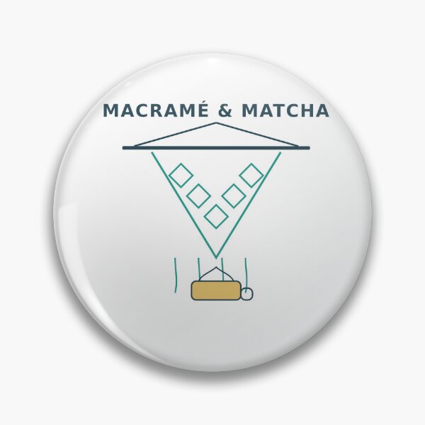 Item preview, Macramé & Matcha – Boho Maker Tee designed and sold by CQ-Art.