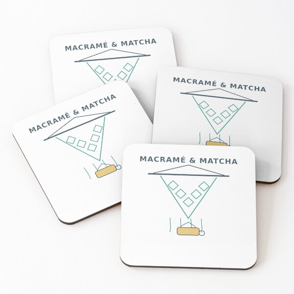 Item preview, Macramé & Matcha – Boho Maker Tee designed and sold by CQ-Art.