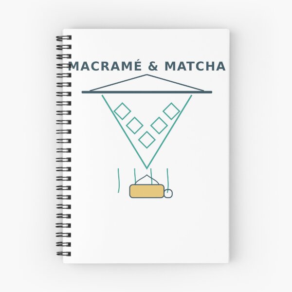 Item preview, Macramé & Matcha – Boho Maker Tee designed and sold by CQ-Art.