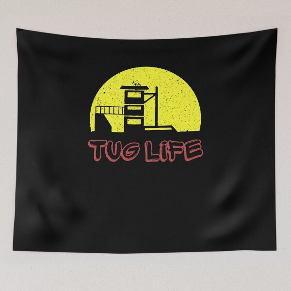 Item preview, Funny Tug Life Tugboat Tugboats Tug Boat Captain T-Shirt designed and sold by LookTwice.