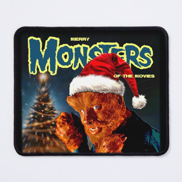 Item preview, Merry Monsters of the Movies Santa Wolfy designed and sold by 90snerd.