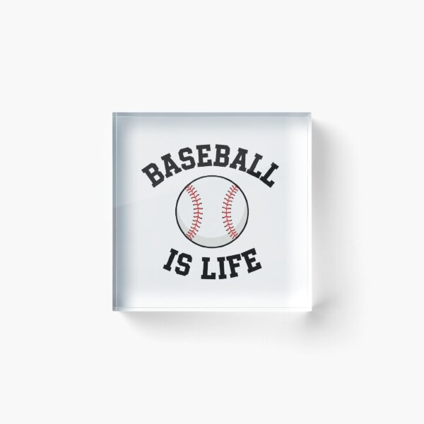 Item preview, Baseball Is Life WB designed and sold by TiffanyTTees.