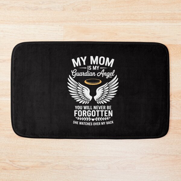 Item preview, My Mom is My Guardian Angel In Heaven Memorial Memory Miss designed and sold by GalaFunny.