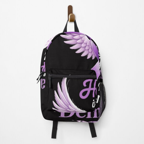 Item preview, My Hero is Now My Angel Dementia Awareness Ribbon Support designed and sold by GalaFunny.