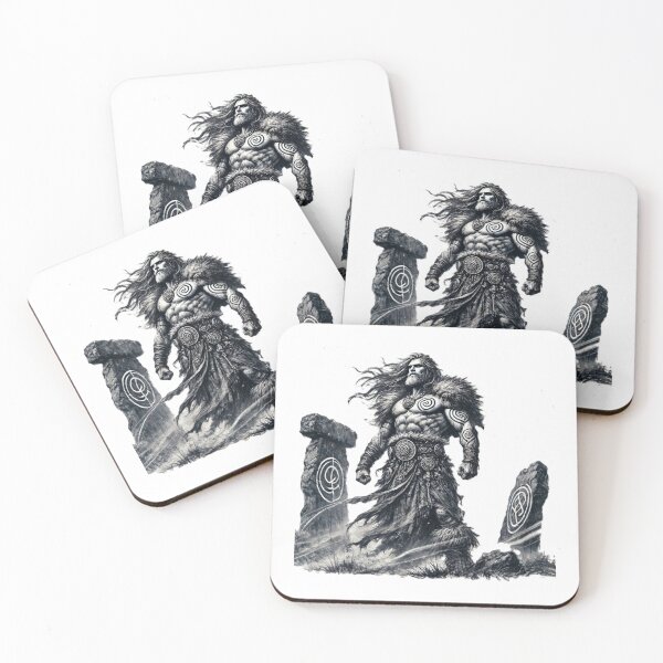 Item preview, The Celtic God – Guardian of the Stones designed and sold by CelticSoulShop.