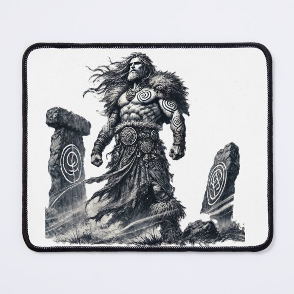 Item preview, The Celtic God – Guardian of the Stones designed and sold by CelticSoulShop.