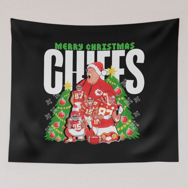 Item preview, Kansas city Chiefs - MERRY CHRISTMAS Chiefs 2025 designed and sold by johnfitz-tee.