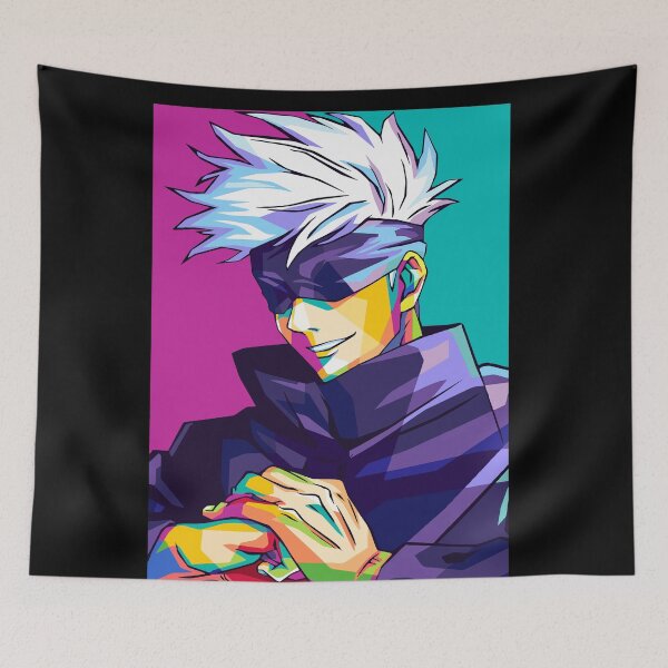 Item preview, Colorful Anime-Style Sorcerer – Vibrant Fantasy Painting Illustration designed and sold by T-Chou.