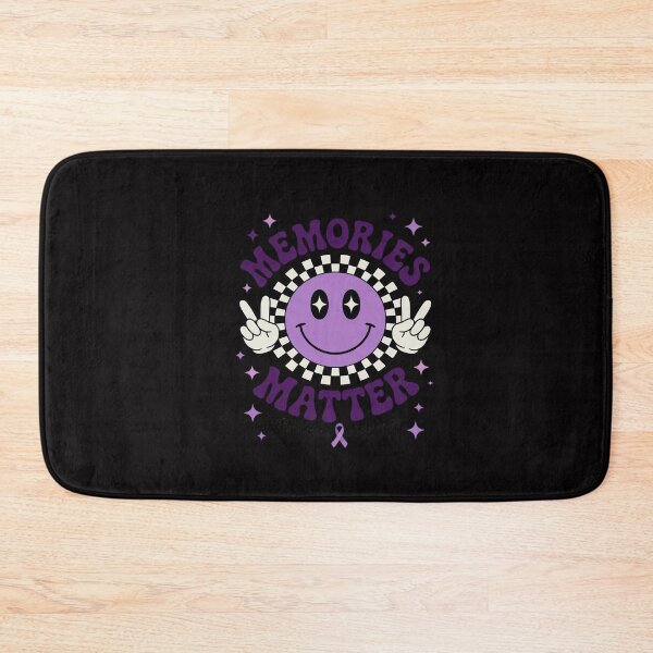 Item preview, Memories Matter Purple Ribbon Alzheimer's Awareness designed and sold by GalaFunny.