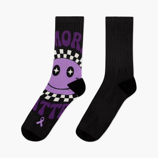 Item preview, Memories Matter Purple Ribbon Alzheimer's Awareness designed and sold by GalaFunny.