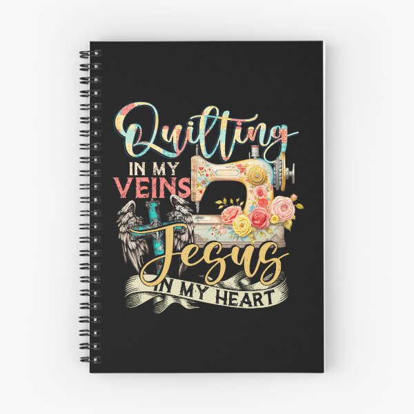 Item preview, Quilting In My Veins Jesus In My Heart Shirt Funny Quilters designed and sold by GraceShelley.