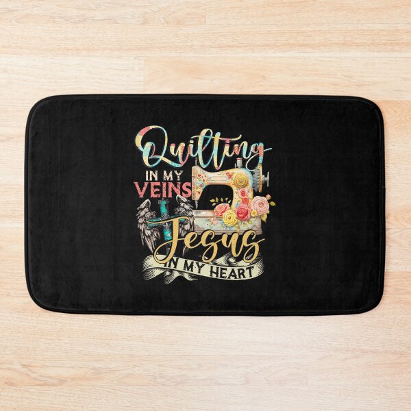 Item preview, Quilting In My Veins Jesus In My Heart Shirt Funny Quilters designed and sold by GraceShelley.