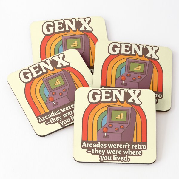 Item preview, Gen X - Arcades weren’t retro — they were where you lived. designed and sold by Dan Farsaci.