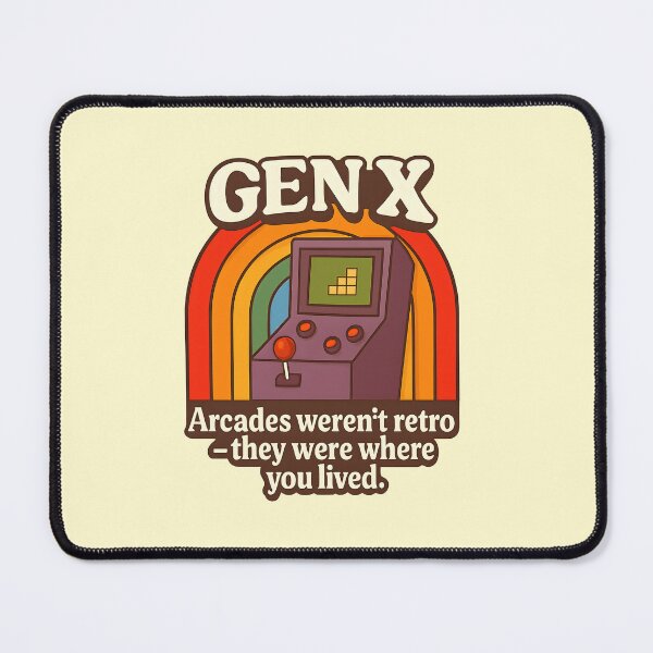 Item preview, Gen X - Arcades weren’t retro — they were where you lived. designed and sold by Dan Farsaci.