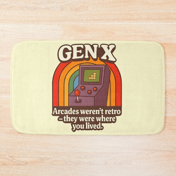 Item preview, Gen X - Arcades weren’t retro — they were where you lived. designed and sold by Dan Farsaci.