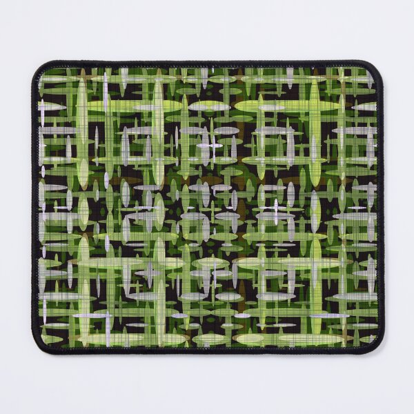 Item preview, Modern Green Tiki Weave Seamless Repeat designed and sold by Sharon Schwalbe.