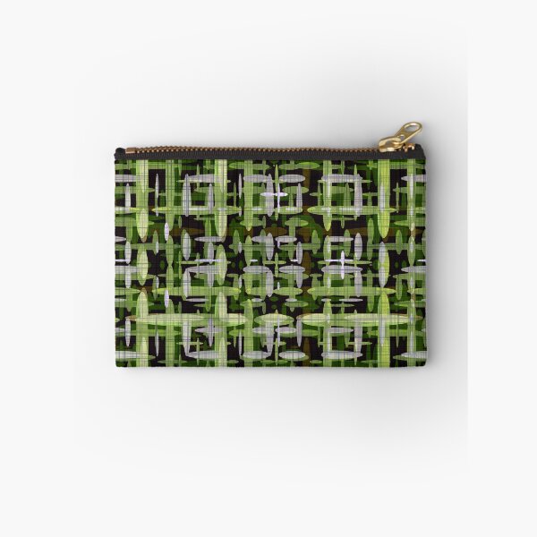 Item preview, Modern Green Tiki Weave Seamless Repeat designed and sold by Sharon Schwalbe.