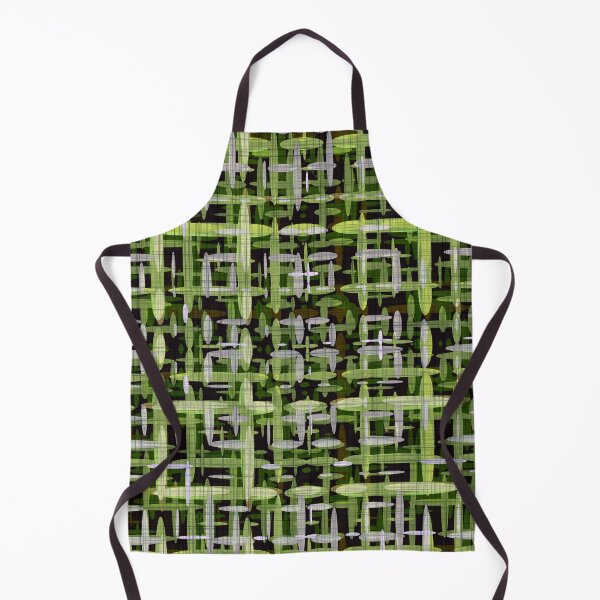 Item preview, Modern Green Tiki Weave Seamless Repeat designed and sold by Sharon Schwalbe.