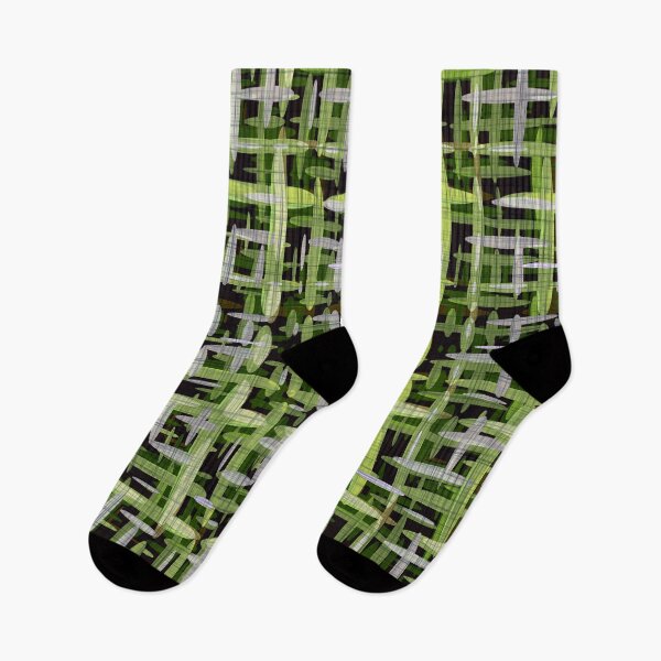 Item preview, Modern Green Tiki Weave Seamless Repeat designed and sold by Sharon Schwalbe.