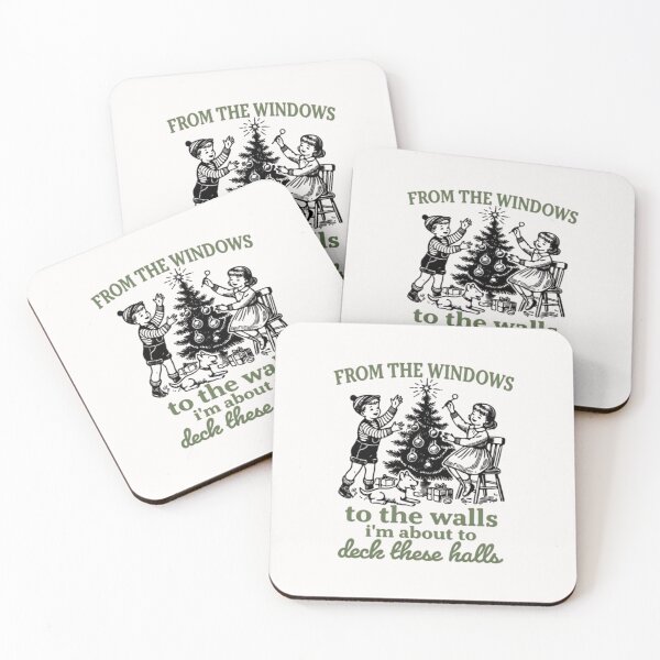 Item preview, From The Windows To The Wall, I'm About To Deck These Halls  Christmas Funny  Song designed and sold by johnfitz-tee.