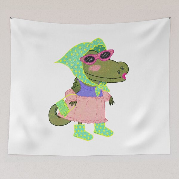 Item preview, Cute Fashion Alligator Characte designed and sold by Dintheo.