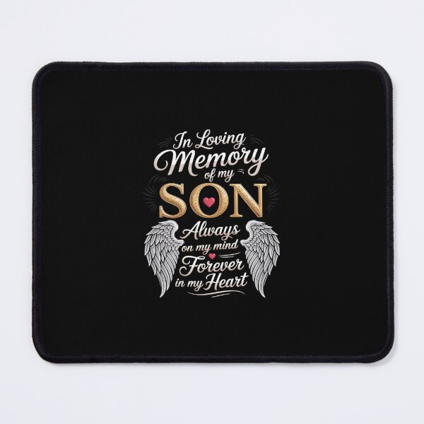 Item preview, In Loving Memory of My Son Memorial designed and sold by RustsyMin.