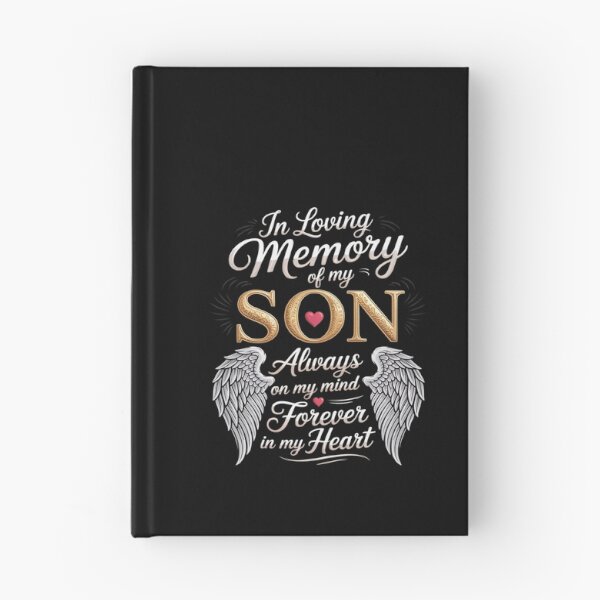 Item preview, In Loving Memory of My Son Memorial designed and sold by RustsyMin.