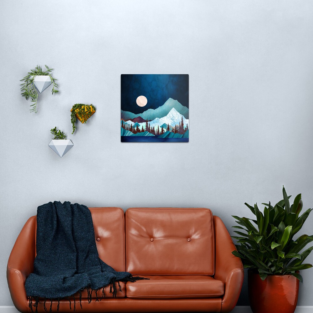 Moon Bay Metal Print