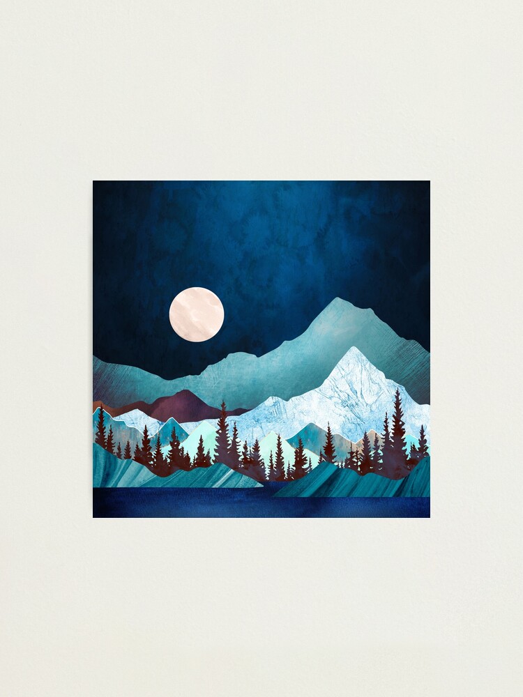 Alternate view of Moon Bay Photographic Print