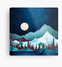 Moon Bay Metal Print