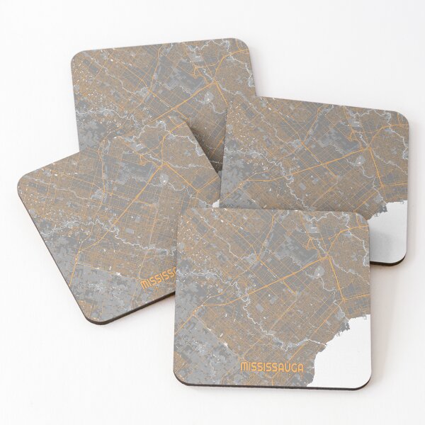 Item preview, Mississauga City Map of Ontario, Canada - Bauhaus designed and sold by deMAP.