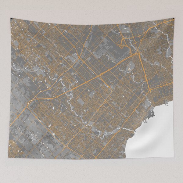 Item preview, Mississauga City Map of Ontario, Canada - Bauhaus designed and sold by deMAP.