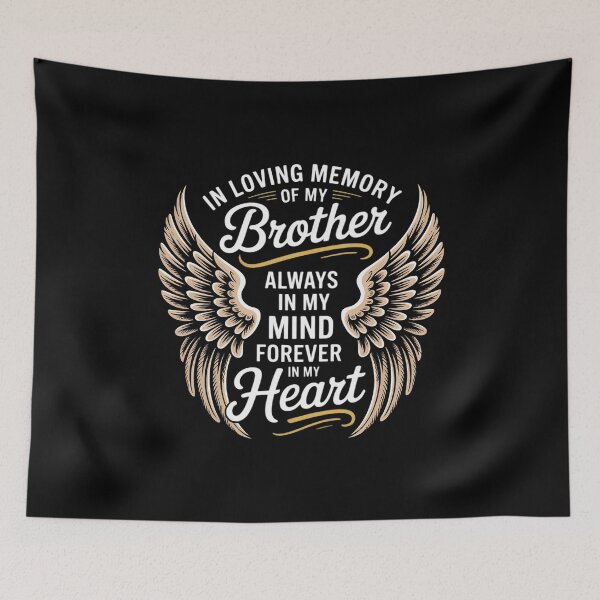 Item preview, In Loving Memory Of My Brother Grief For Brother designed and sold by RustsyMin.