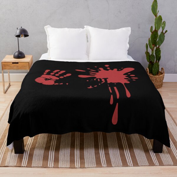 Item preview, I'm OK It's Not My Blood Splatter Bloody Hand Blood Stained designed and sold by RustsyMin.