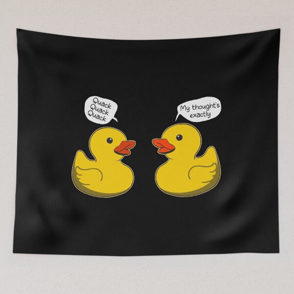 Item preview, Quack Quack - Funny Rubber Duck Talking designed and sold by kamalasyakila.