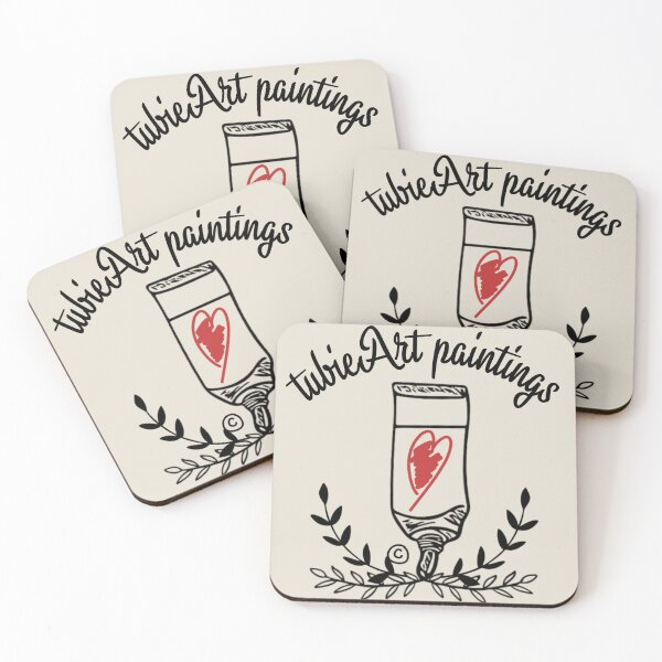 Item preview, Heart Squeezed Art w/ plants - Paint tube logo designed and sold by tubieArtDesign.
