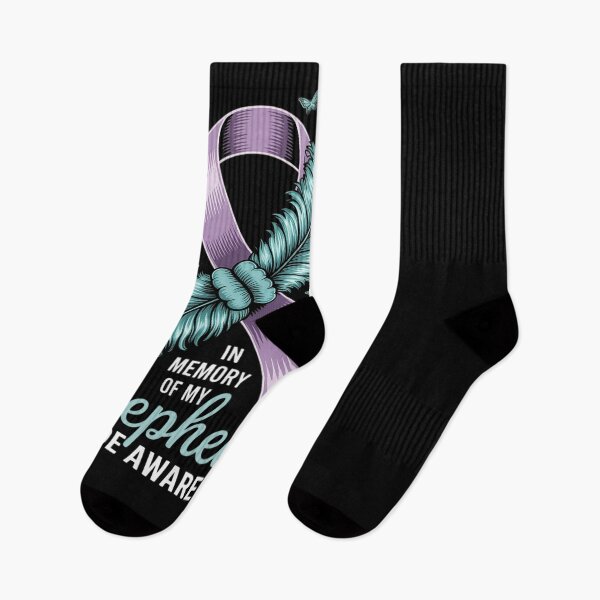 Item preview, I Wear Teal Purple In Memory Of My Nephew Suicide Awareness designed and sold by RustsyMin.