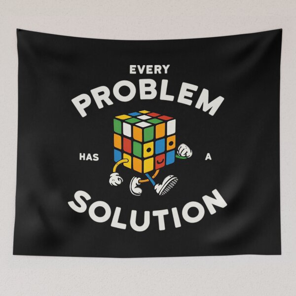 Item preview, Every problem has a solution designed and sold by johnfitz-tee.